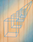 Proportional_227_annette_laszczkowska_transparent_2010_tape_and_watercolor_on_wood